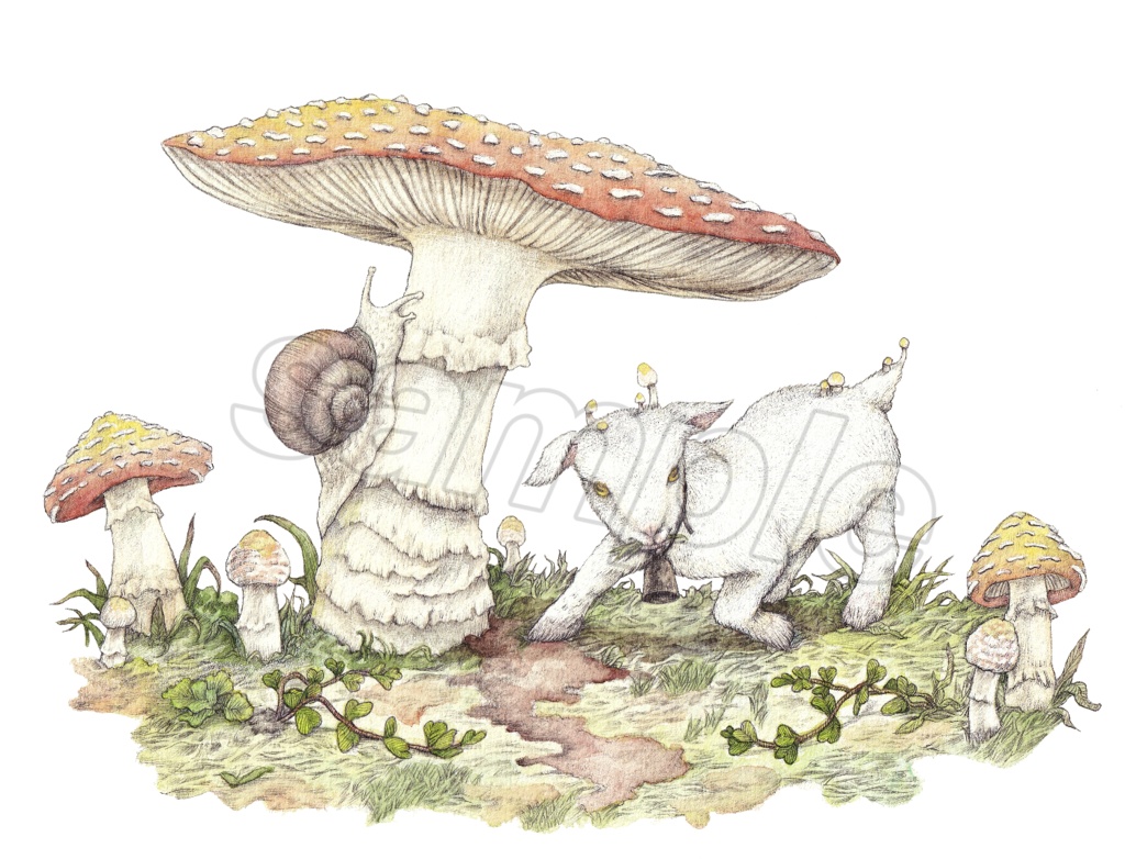 大人に憧れたヤギさんのパスケース