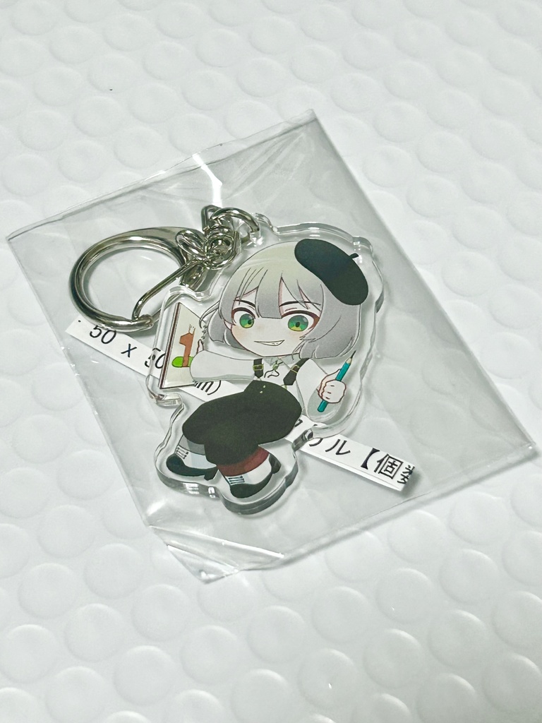【アクリルキーホルダー】ミニキャラのヒトガタみーさん