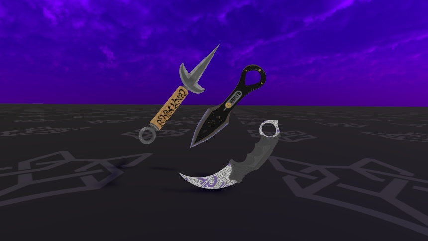 Spinning Knife Fidget