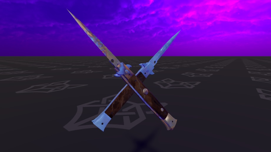 (CS2) Case Hardened Stiletto Avatar Prefab