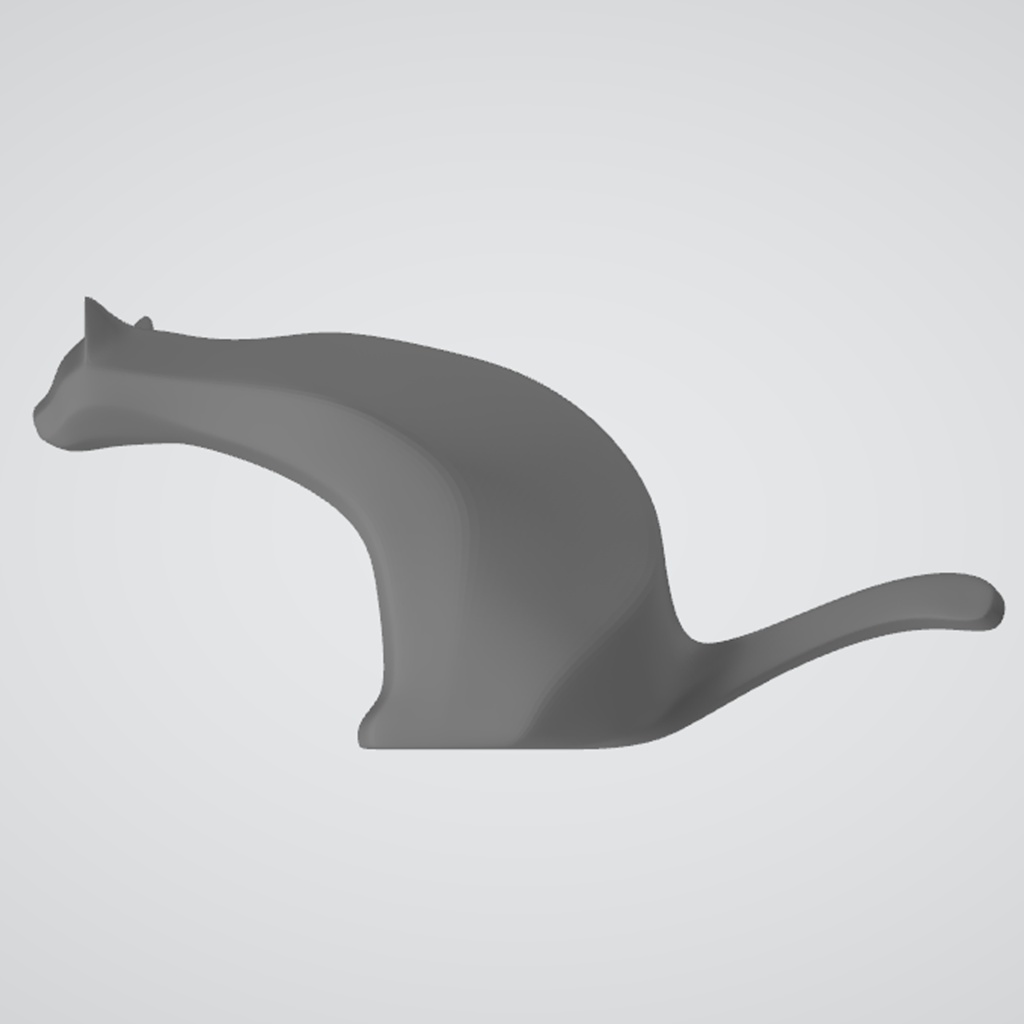 『Template:Cat01』彫刻STLデータ【3Dプリント用】