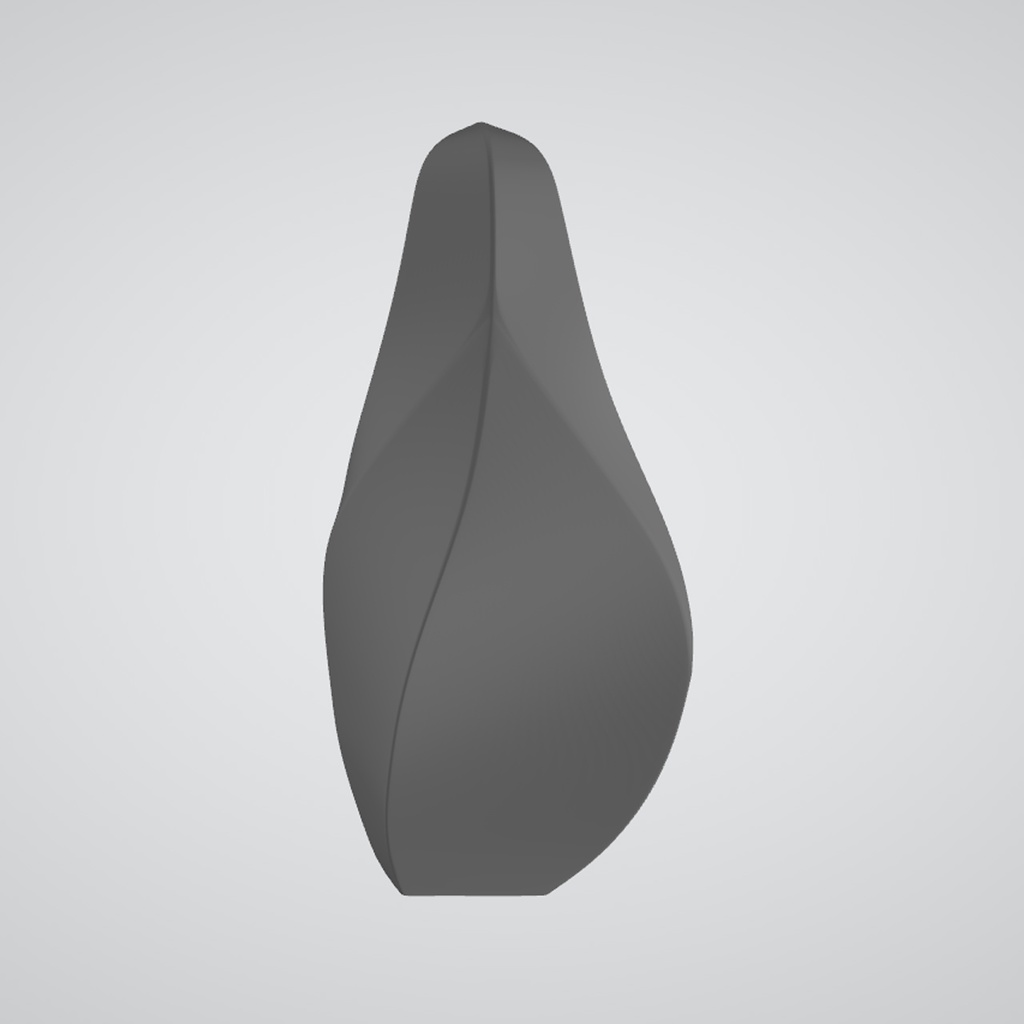 『Template_Emperor Penguin(Baby)』彫刻STLデータ【3Dプリント用】