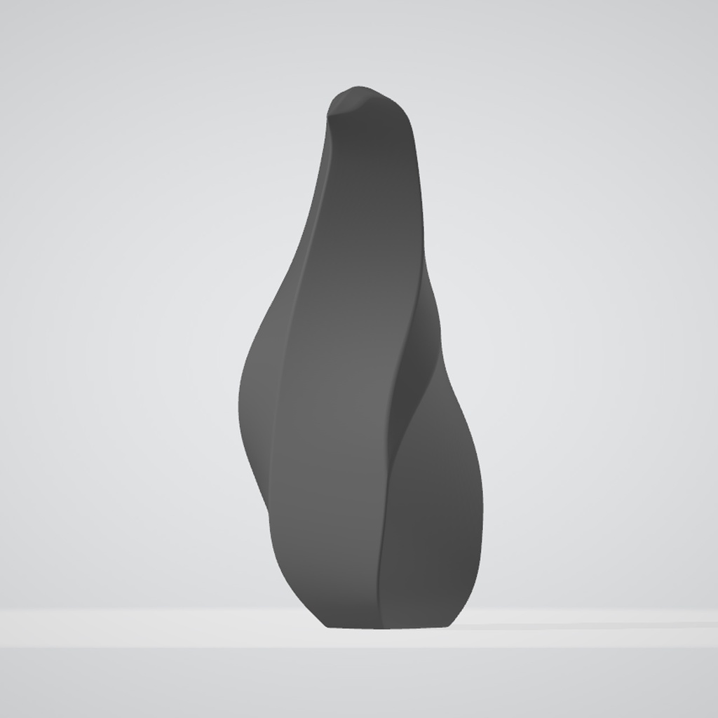 『Template_Emperor Penguin(Baby)』彫刻STLデータ【3Dプリント用】