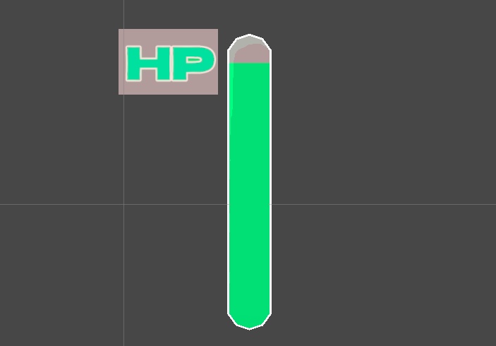 簡素立体HPバー