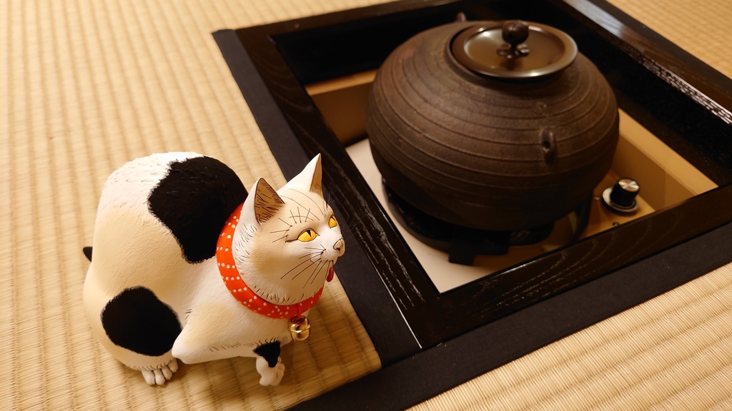 鼠よけの猫 立体置物【限定10点】