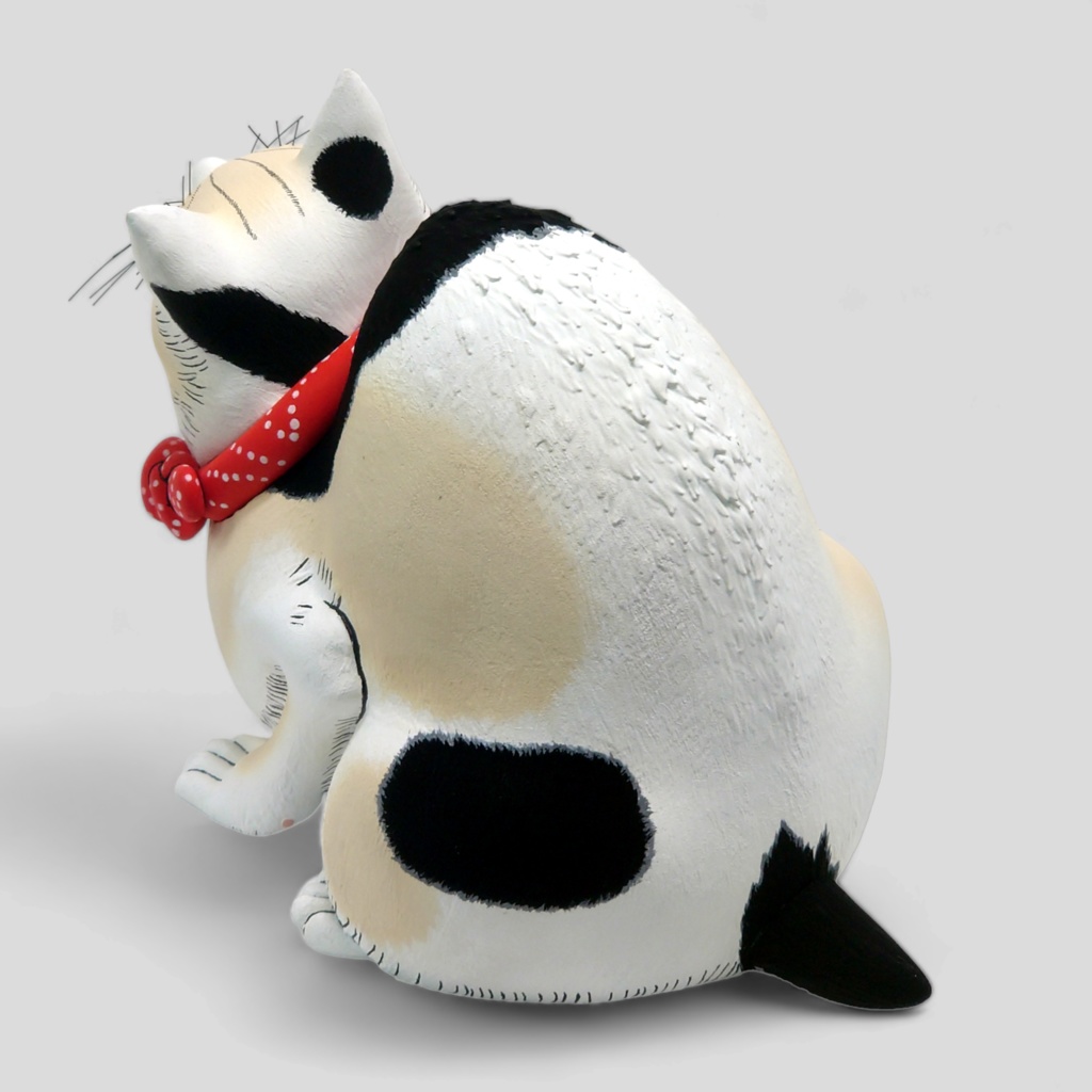 鼠よけの猫 立体置物【限定10点】