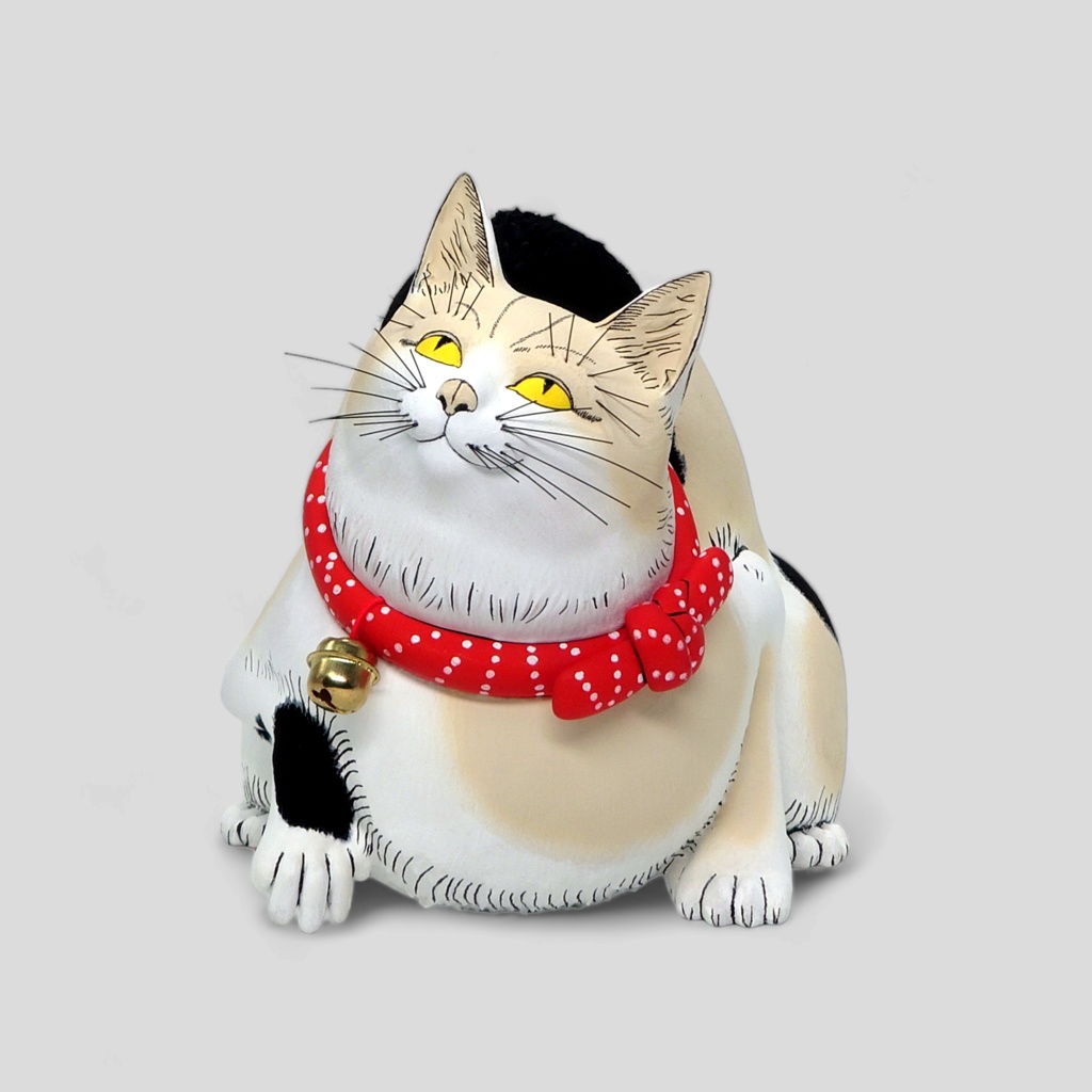 鼠よけの猫 立体置物【限定10点】