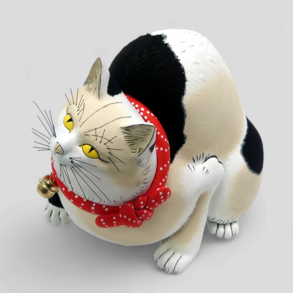 鼠よけの猫 立体置物【限定10点】