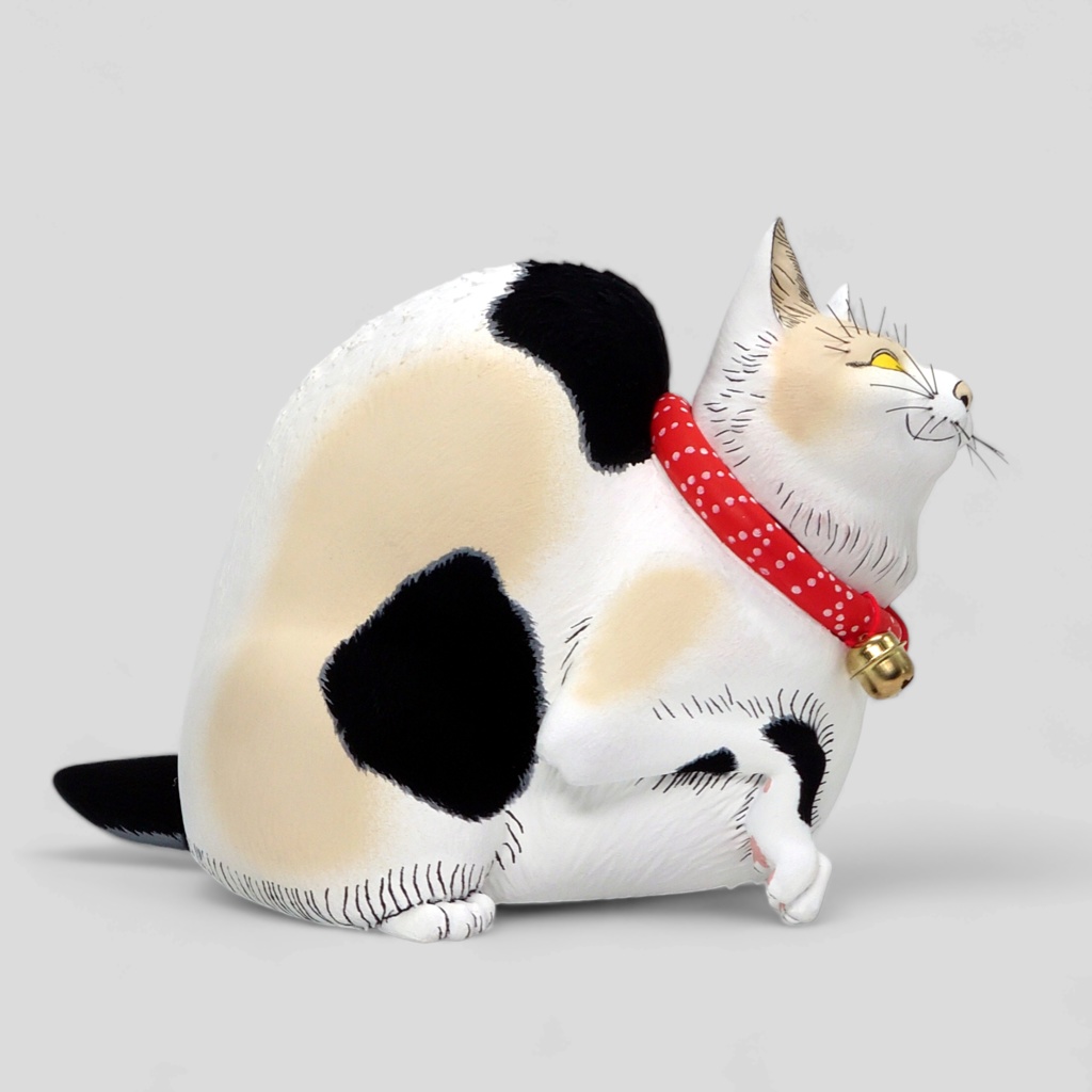 鼠よけの猫 立体置物【限定10点】