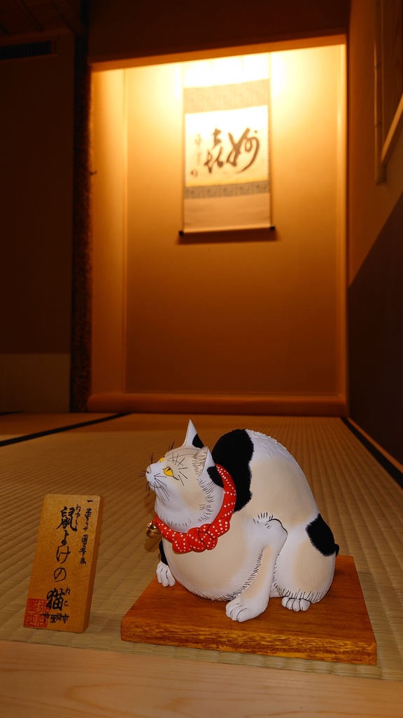 鼠よけの猫 立体置物【限定10点】