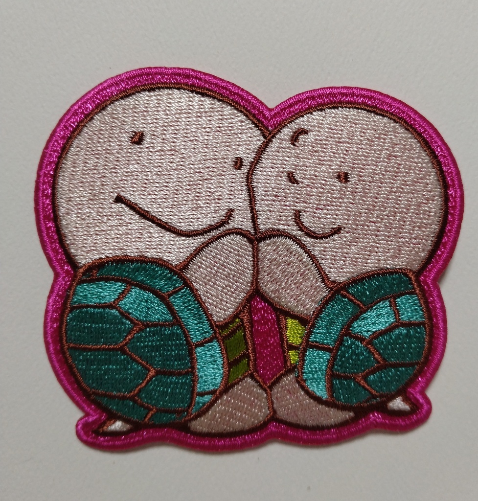 ワッペン　かめぽて太