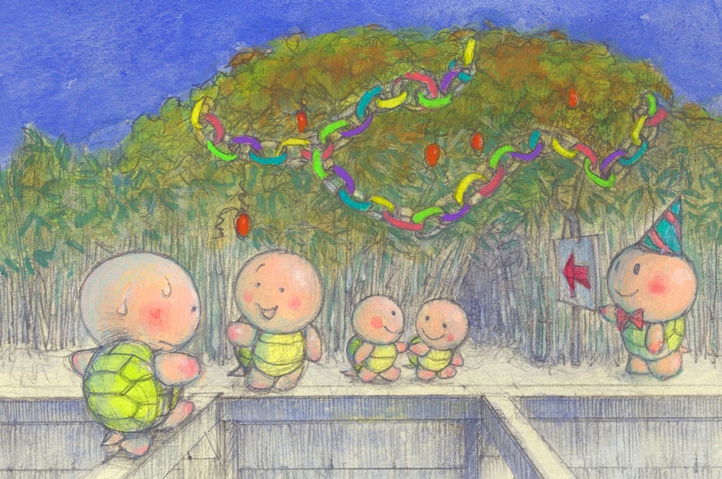 手描きイラスト　12　お楽しみ会