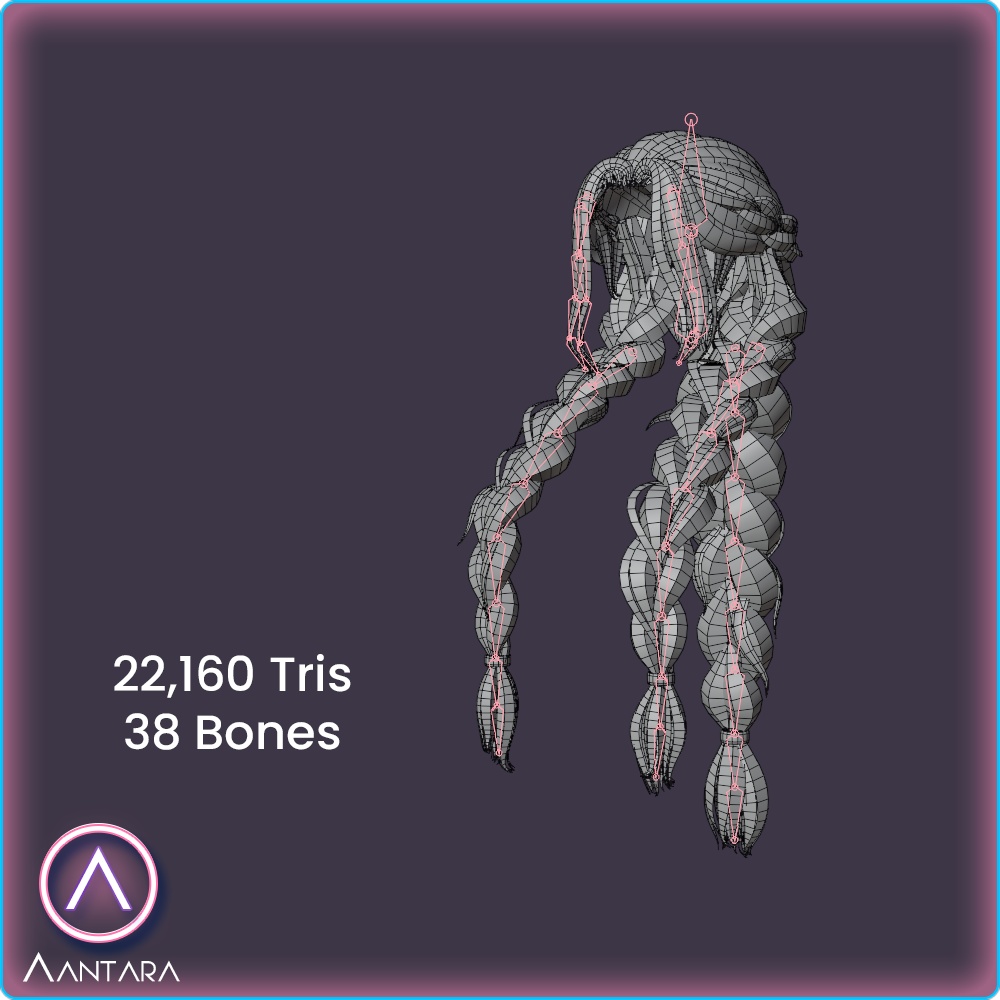 Alva Hair - Assets by Aantara - 2/2