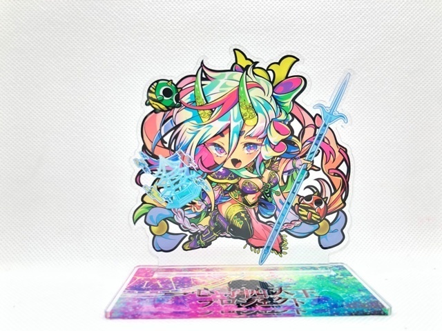 10cm アクリルスタンド 石楠花とびら デフォルメイラスト