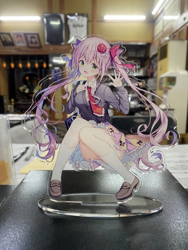 第23番観音風虹 ７周年記念キャラフェス アクリルスタンド（両面印刷）約15センチ