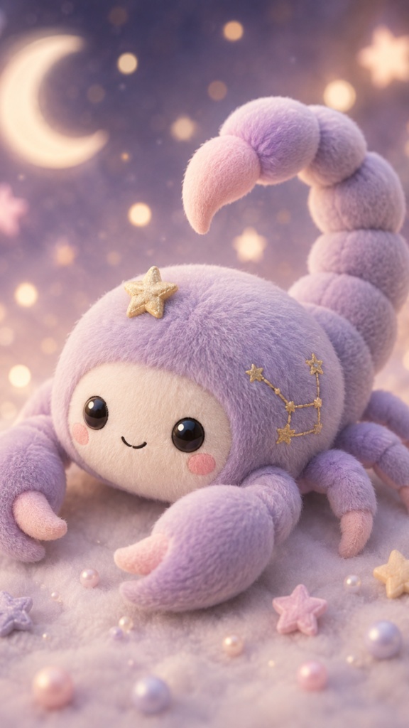さそり座｜Zodiac Wallpaper｜スマホ壁紙