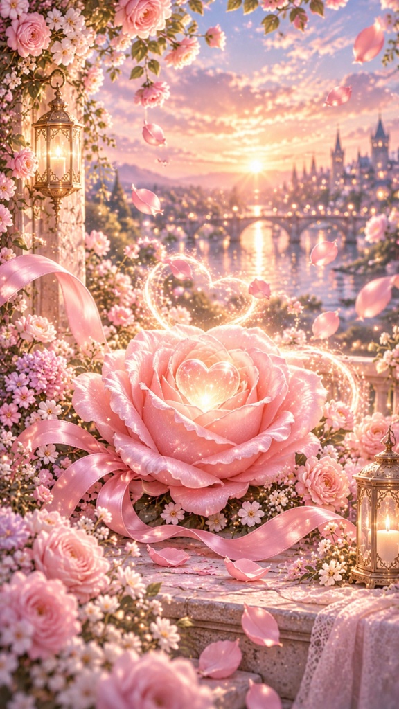 恋が進展する|LOVE IN BLOOM 💕 恋愛開運スマホ壁紙