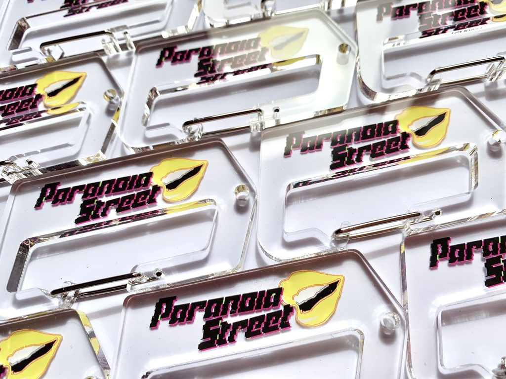 【パラストイメージ】アクリルカラビナ