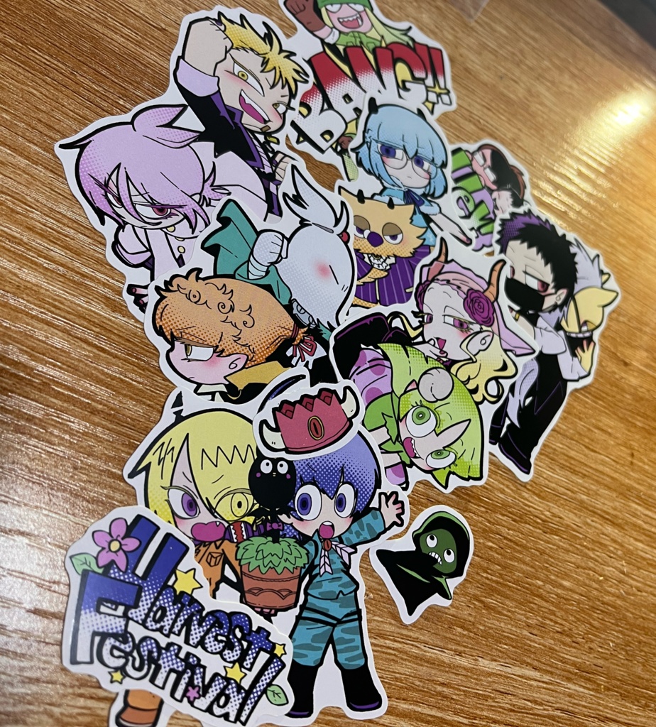 収穫祭フレークシール