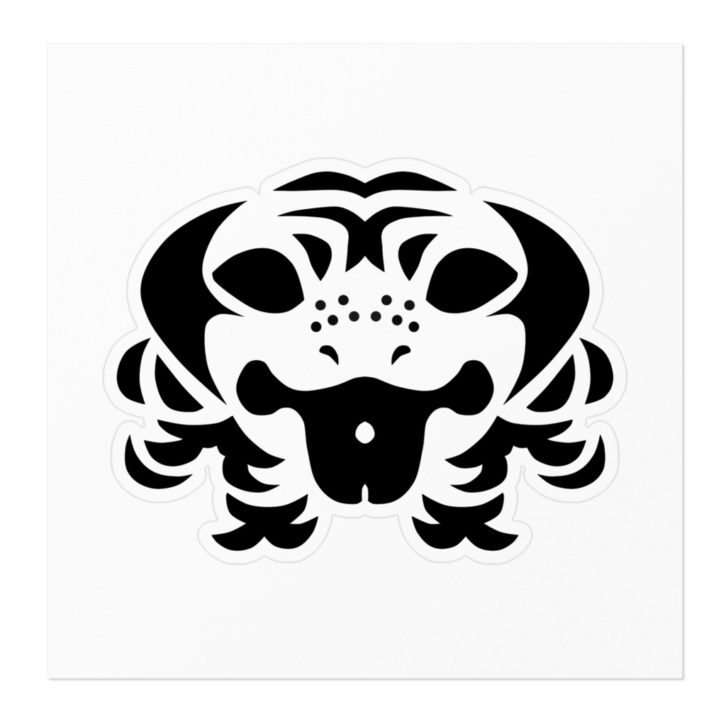 槌屋アオのトライバルステッカー