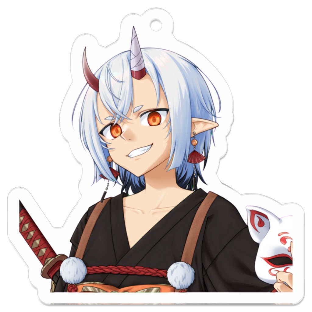 アクリルキーホルダー　A