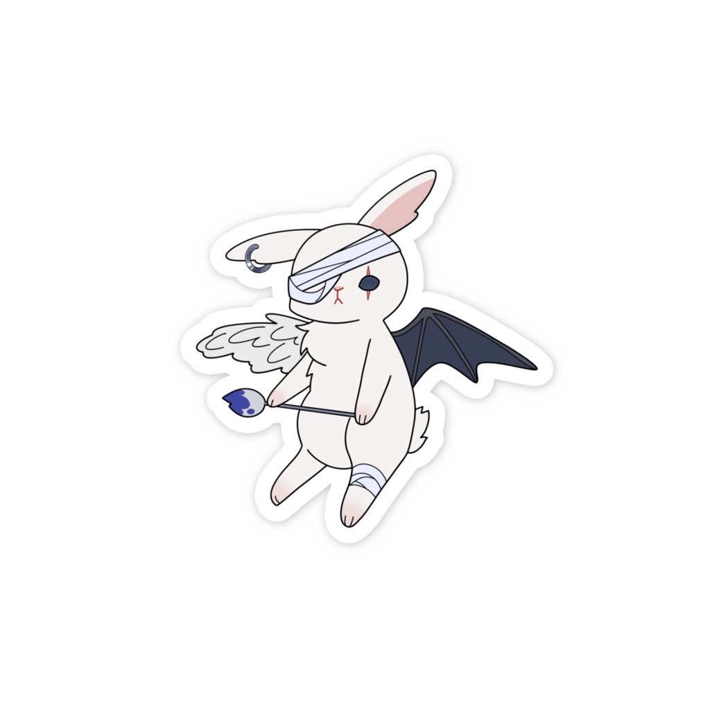 双翼うさぎ シロ