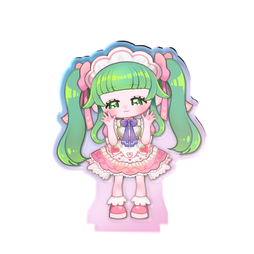 ミニそば子(ばいばい)オーロラアクスタ