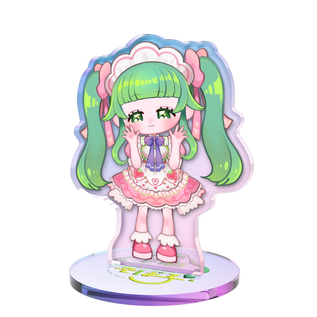 ミニそば子(ばいばい)オーロラアクスタ