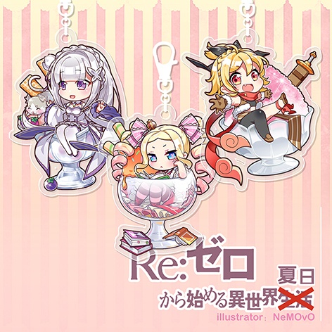 【アクリルキーホルダー】Re:ゼロから始める異世界夏日