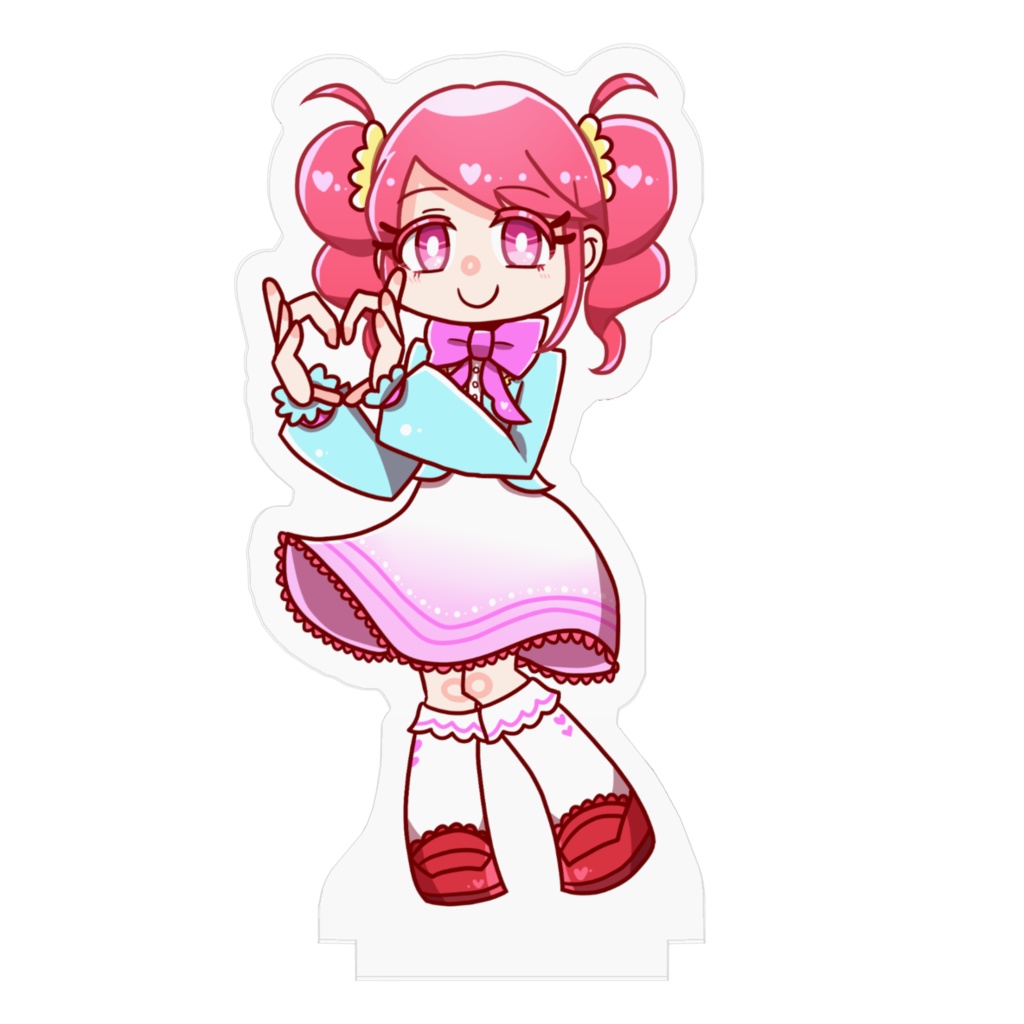 るるざちゃん 新キービジュアルアクリルスタンド