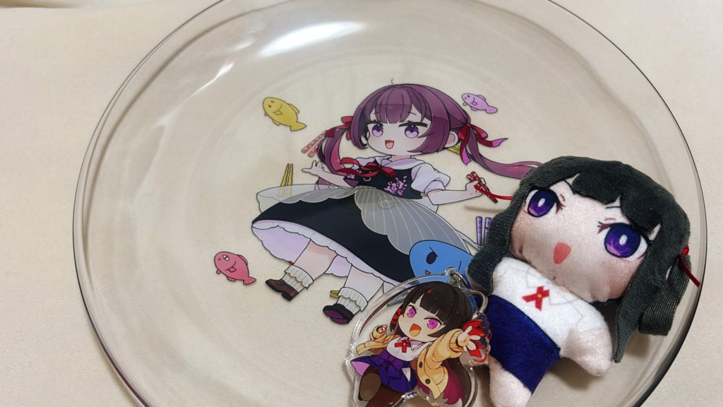 やお8周年記念のお皿!