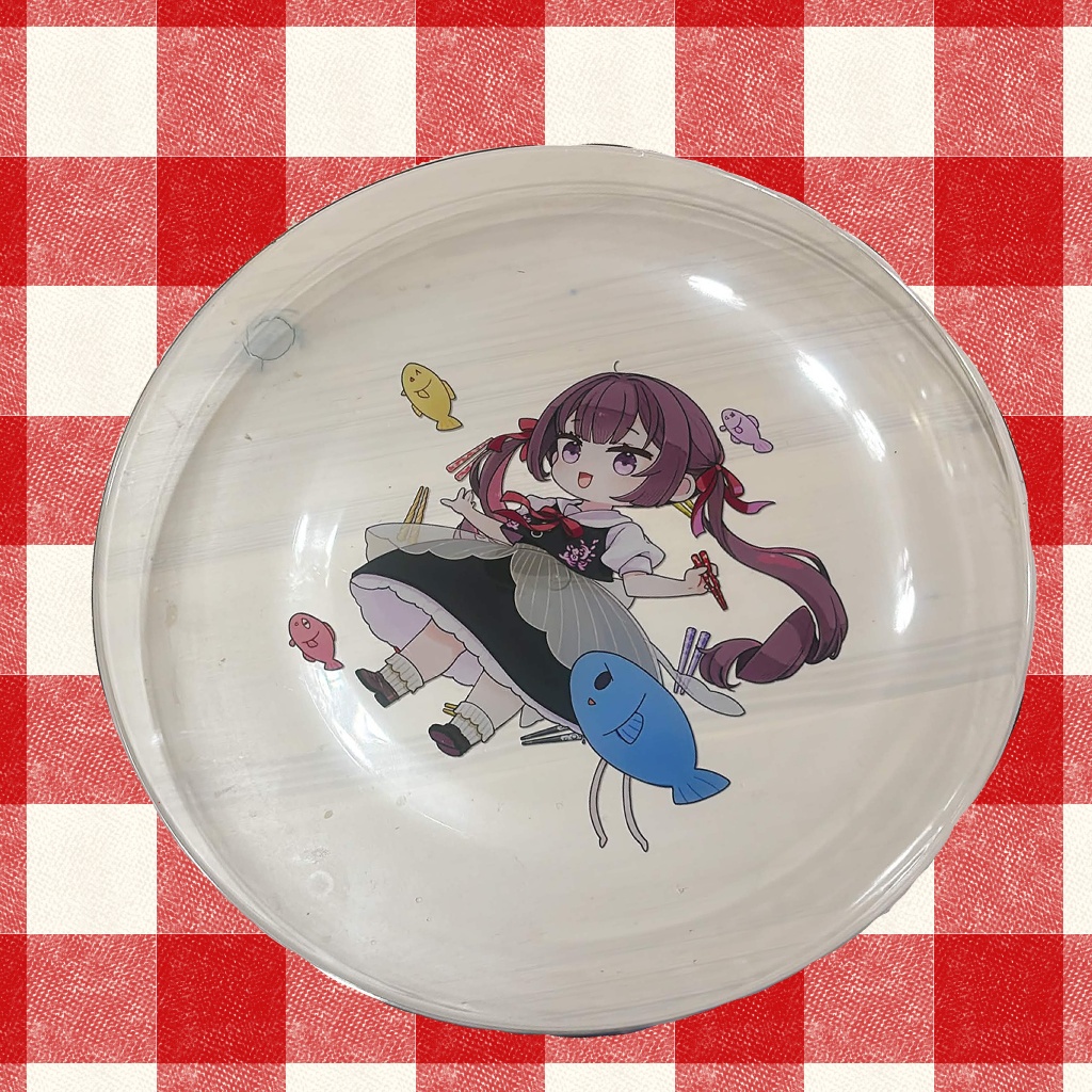 やお8周年記念のお皿！