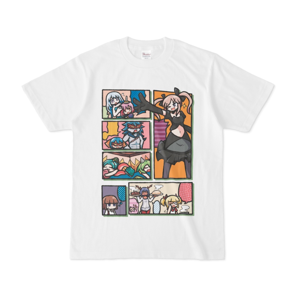 ざくざくアクターズTシャツ:秘密結社会議!