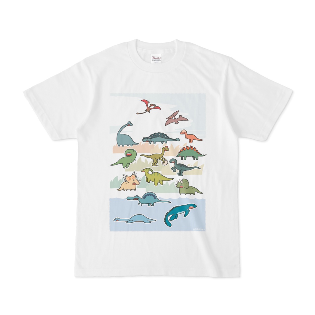 ログボ恐竜Tシャツ