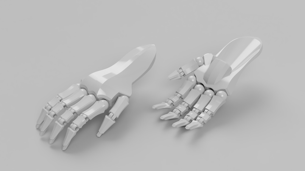 拡張手部部材『scaevola』