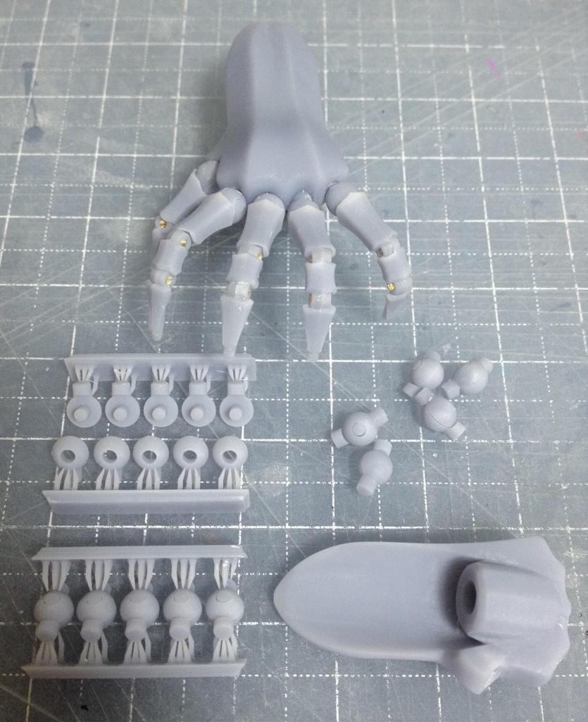 拡張手部部材『scaevola』