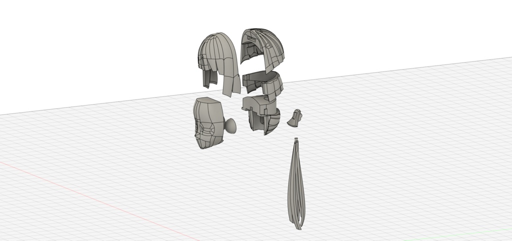 BK互換頭部データ
