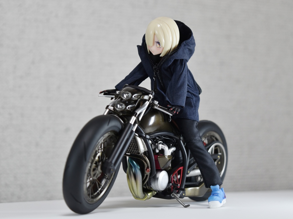 1/12スケール オリジナルバイクキット TW3-1200