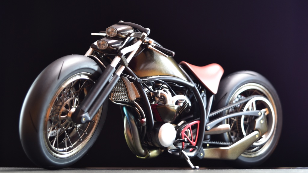 1/12スケール オリジナルバイクキット TW3-1200