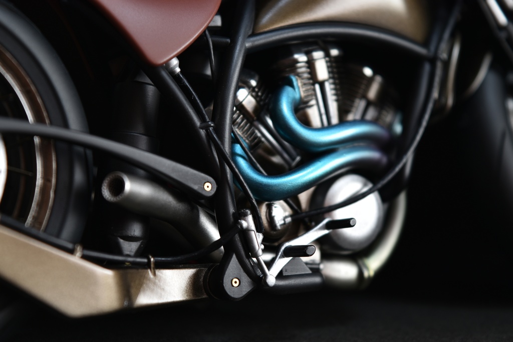 1/12スケール オリジナルバイクキット TW3-1200