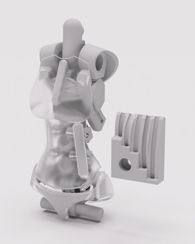 拡張体幹部材『lallemantia v1.1』