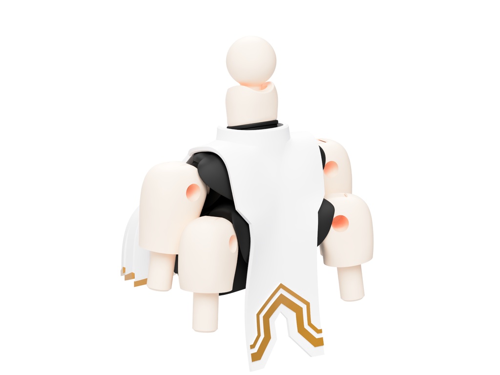 複腕胸郭部材『Microlobius』