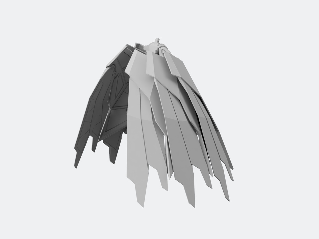 ウイングスカートセット メガミデバイスBlock 1.5L素体向け