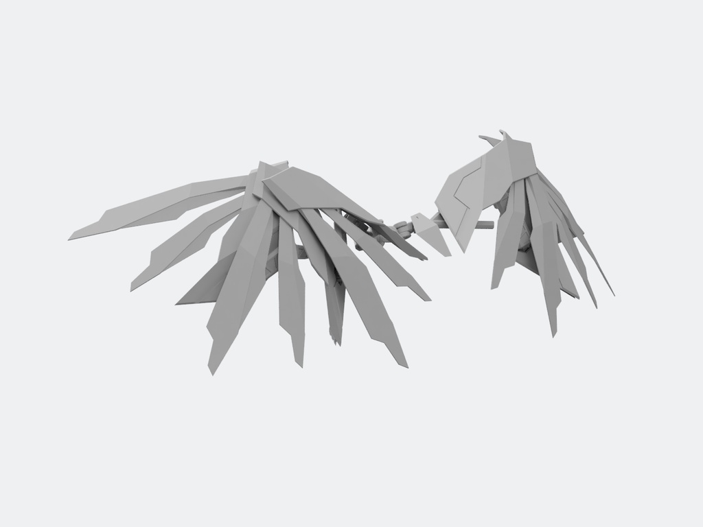 ウイングスカートセット メガミデバイスBlock 1.5L素体向け