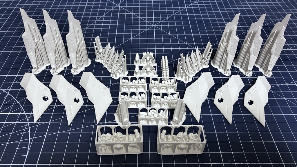 ウイングスカートセット メガミデバイスBlock 1.5L素体向け