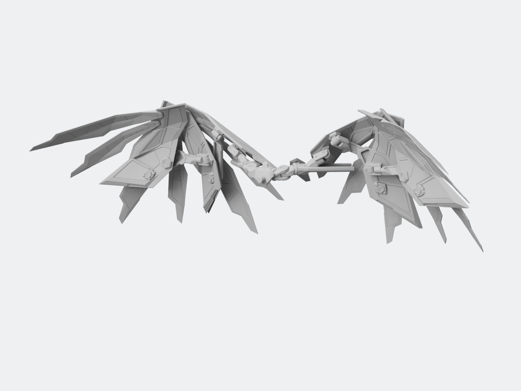 ウイングスカートセット メガミデバイスBlock 1.5L素体向け