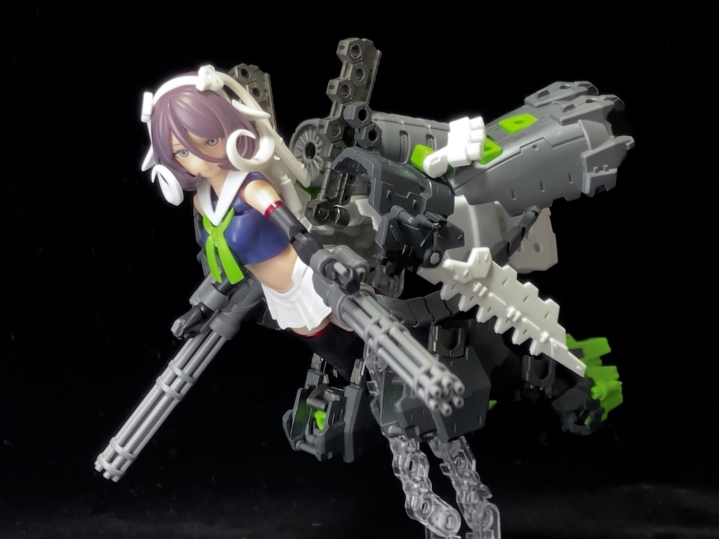 BUSTER DOLL ガンナー、タンク向け ガトリングセット