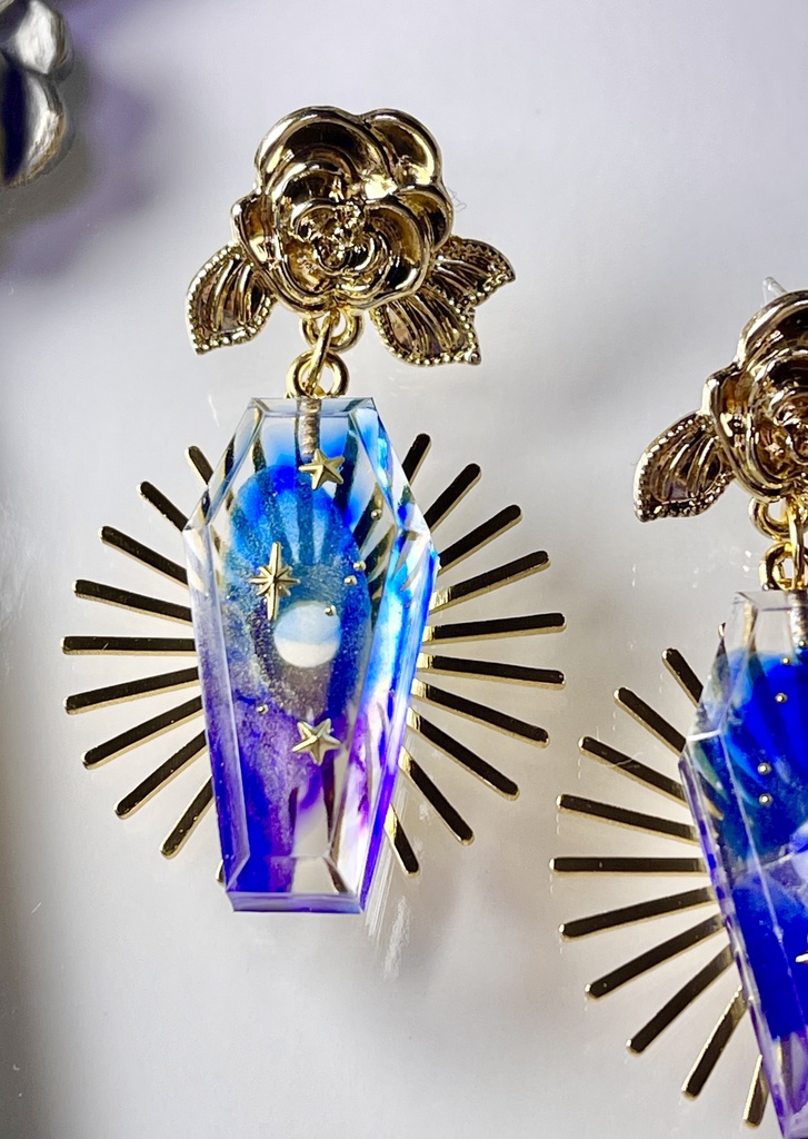 金薔薇の秘密(ピアスorイヤリングコンバータ)