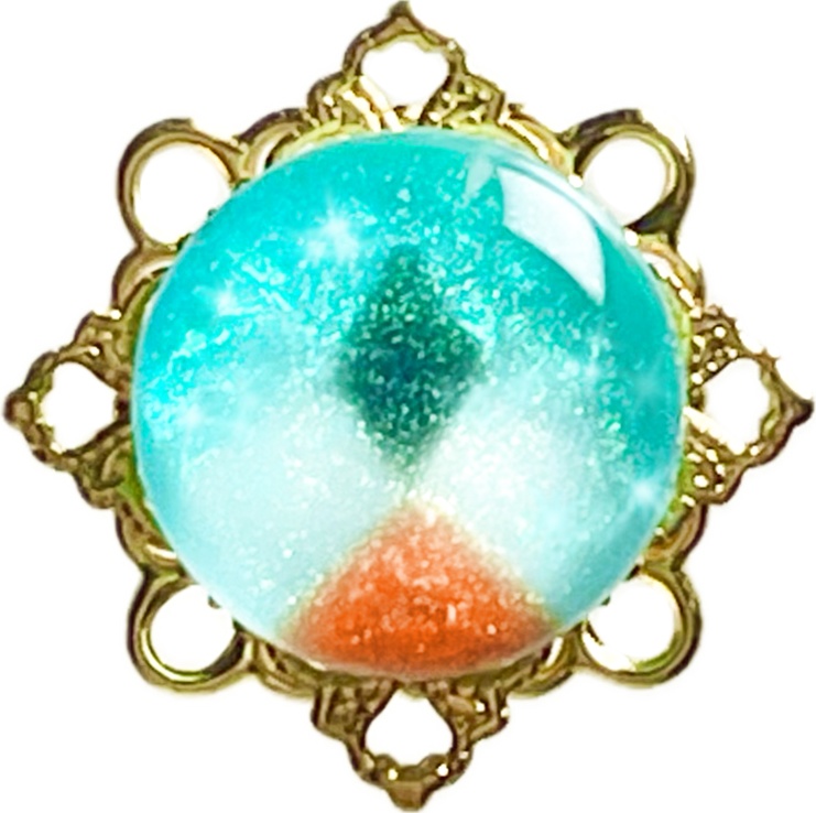 【推しの目】ストラップ付きチャーム