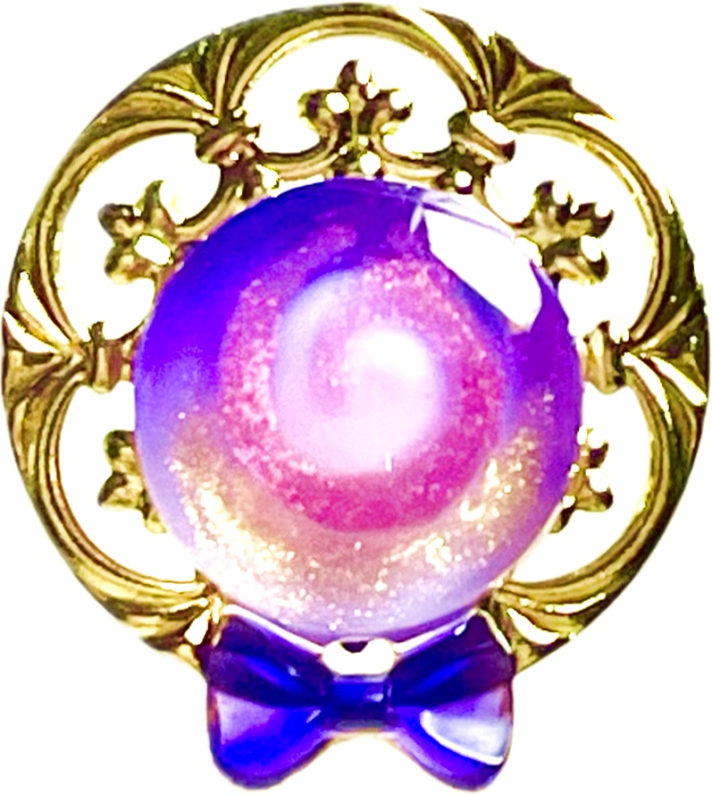 【推しの目】ストラップ付きチャーム